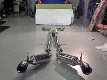 Load image into Gallery viewer, Injen 09-20 Nissan 370Z Dual 60mm SS Cat-Back Exhaust w/ Built In Resonated X-Pipe