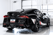 Load image into Gallery viewer, AWE 2020 Toyota Supra A90 Resonated Touring Edition Exhaust - 5in Chrome Silver Tips - Siegewerks