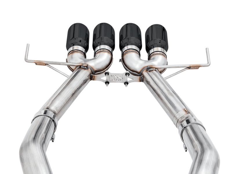 AWE Tuning 14-19 Chevy Corvette C7 Z06/ZR1 Track Edition Axle-Back Exhaust w/Black Tips - Siegewerks