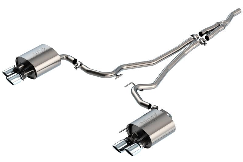 Borla 19-20 Ford Mustang Ecoboost 2.3L 2.25in S-type Exhaust w/ Valves - Siegewerks