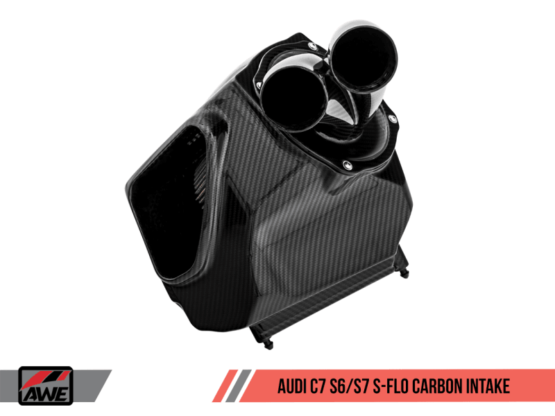 AWE Tuning Audi C7 S6 / S7 4.0T S-FLO Carbon Intake V2 - Siegewerks