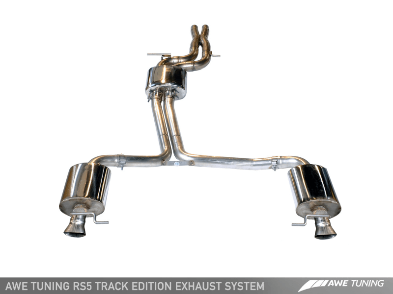 AWE Tuning Audi B8.5 RS5 Cabriolet Track Edition Exhaust System - Siegewerks