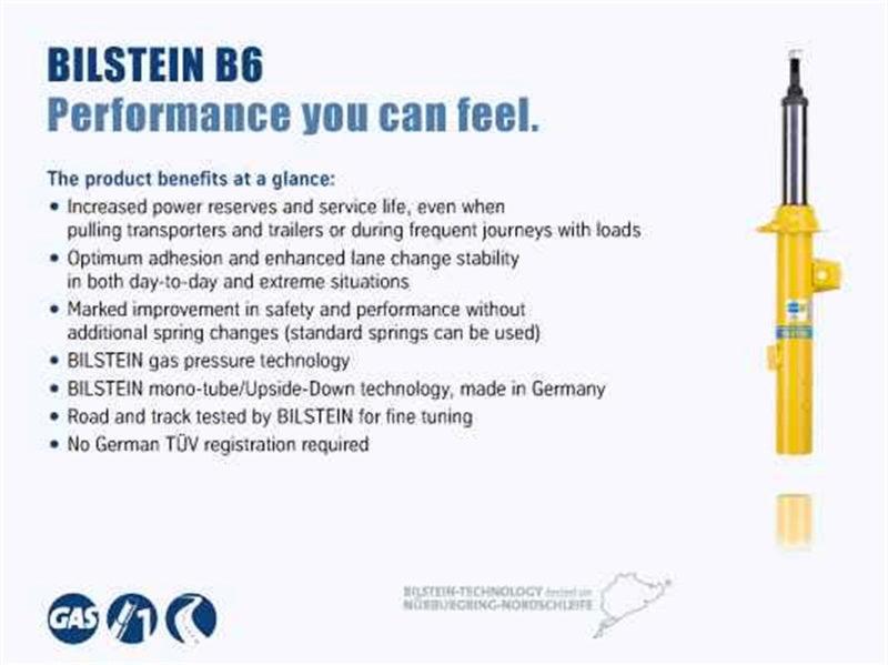 Bilstein B8 90-93 Freightliner V-Line Rear 46mm Monotube Shock Absorber - Siegewerks