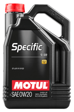 Load image into Gallery viewer, Motul 5L OEM Synthetic Engine Oil ACEA A1/B1 Specific 5122 0W20 - Siegewerks