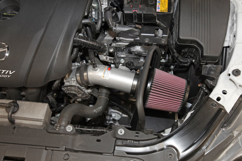 K&N 69 Series Typhoon Performance Intake Kit 2014 Mazda 3/6 2.5L