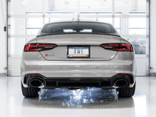 Load image into Gallery viewer, AWE Tuning Audi B9 RS 5 Sportback Touring Edition Exhaust-Non Resonated- Diamond Black RS Style Tips - Siegewerks