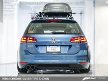 Load image into Gallery viewer, AWE Tuning VW MK7 Golf SportWagen Track Edition Exhaust w/Chrome Silver Tips (90mm) - Siegewerks