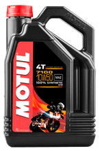 Load image into Gallery viewer, Motul 4L 7100 4-Stroke Engine Oil 10W50 4T - Siegewerks