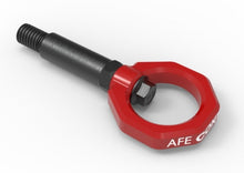 Load image into Gallery viewer, aFe Control Front Tow Hook Red BMW F-Chassis 2/3/4/M