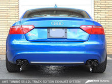 Load image into Gallery viewer, AWE Tuning Audi B8 S5 4.2L Track Edition Exhaust System - Diamond Black Tips - Siegewerks