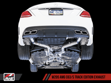 Load image into Gallery viewer, AWE Tuning Mercedes-Benz W205 AMG C63/S Coupe Track Edition Exhaust System (no tips) - Siegewerks