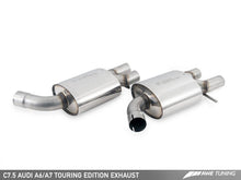 Load image into Gallery viewer, AWE Tuning Audi C7.5 A6 3.0T Touring Edition Exhaust - Quad Outlet Chrome Silver Tips - Siegewerks