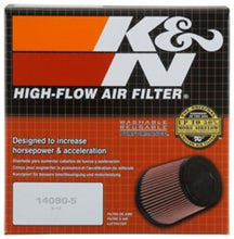 Load image into Gallery viewer, K&amp;N washable, reusable High-Flow Air Filter.