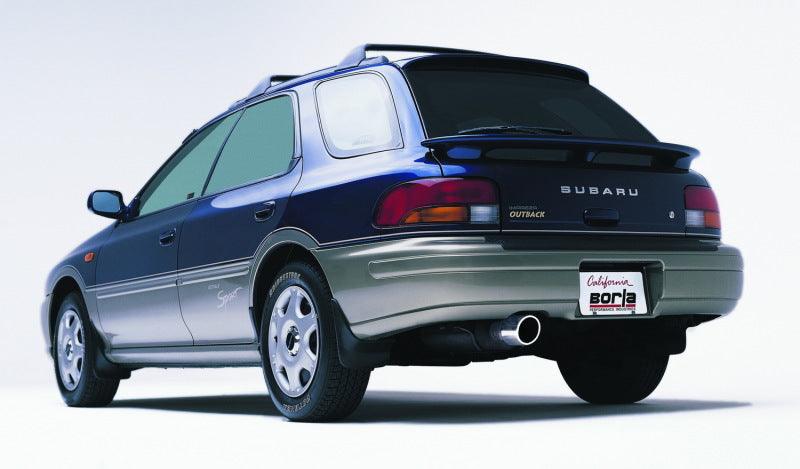 Borla 00 Subaru Impreza 2.2L/2.5L / 00-01 Outback 2.2L/2.5L Catback Exhaust - Siegewerks