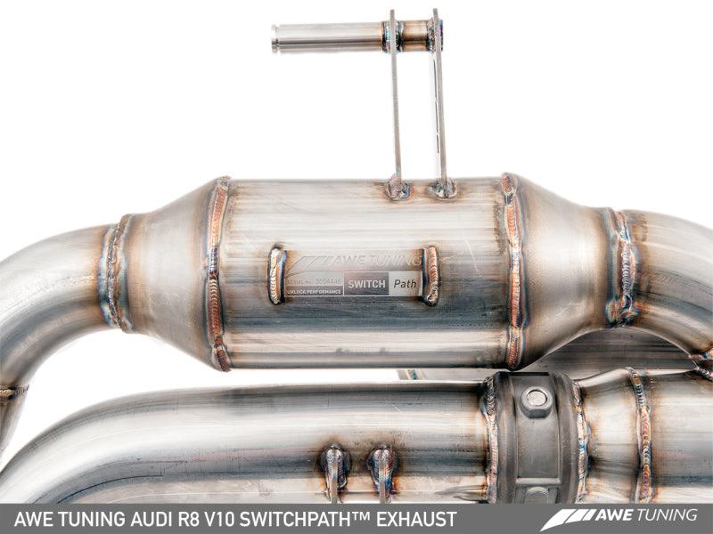 AWE Tuning Audi R8 V10 Coupe SwitchPath Exhaust (2014+) - Siegewerks