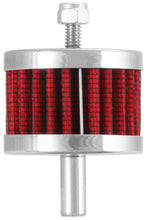 Load image into Gallery viewer, K&amp;N Steel Base Crankcase Vent Filter 3/8in OD Tube  2in OD 1-1/2in Height