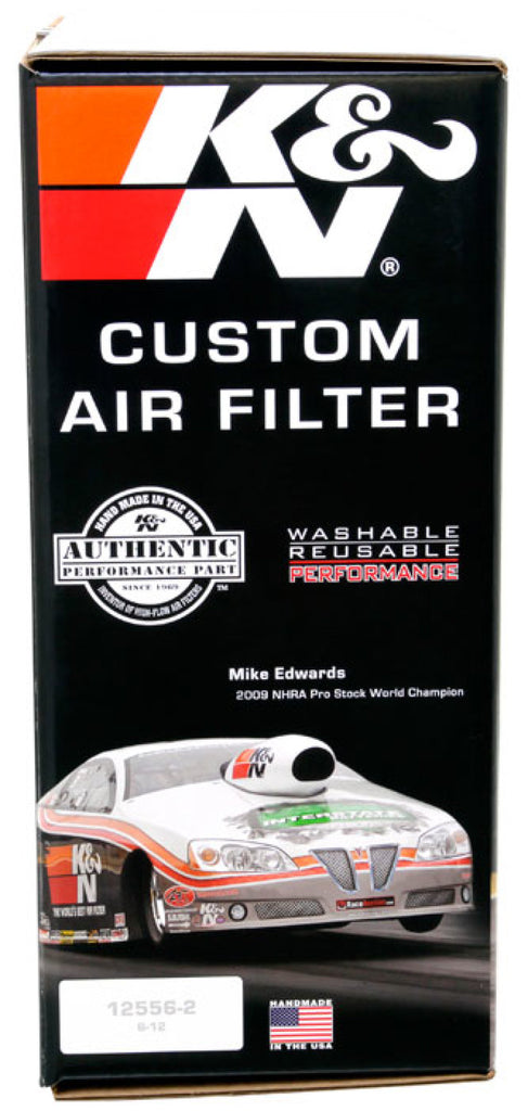 K&N Replacement Drop In Air Filter - 14in OD / 12in ID / 5in H w/Inner Wire