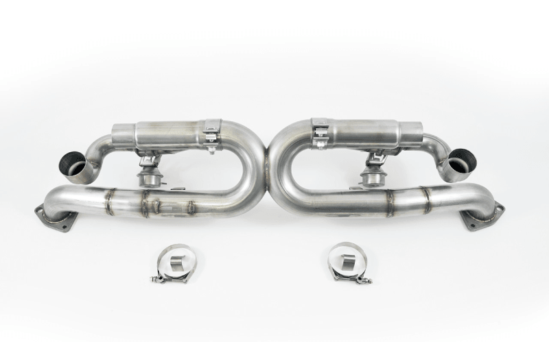 AWE Tuning Porsche 991 SwitchPath Exhaust for PSE Cars Chrome Silver Tips - Siegewerks