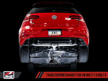 Load image into Gallery viewer, AWE Tuning 15-17 Volkswagen Golf R MK7 Track Edition Exhaust - Diamond Black Tips (102mm) - Siegewerks