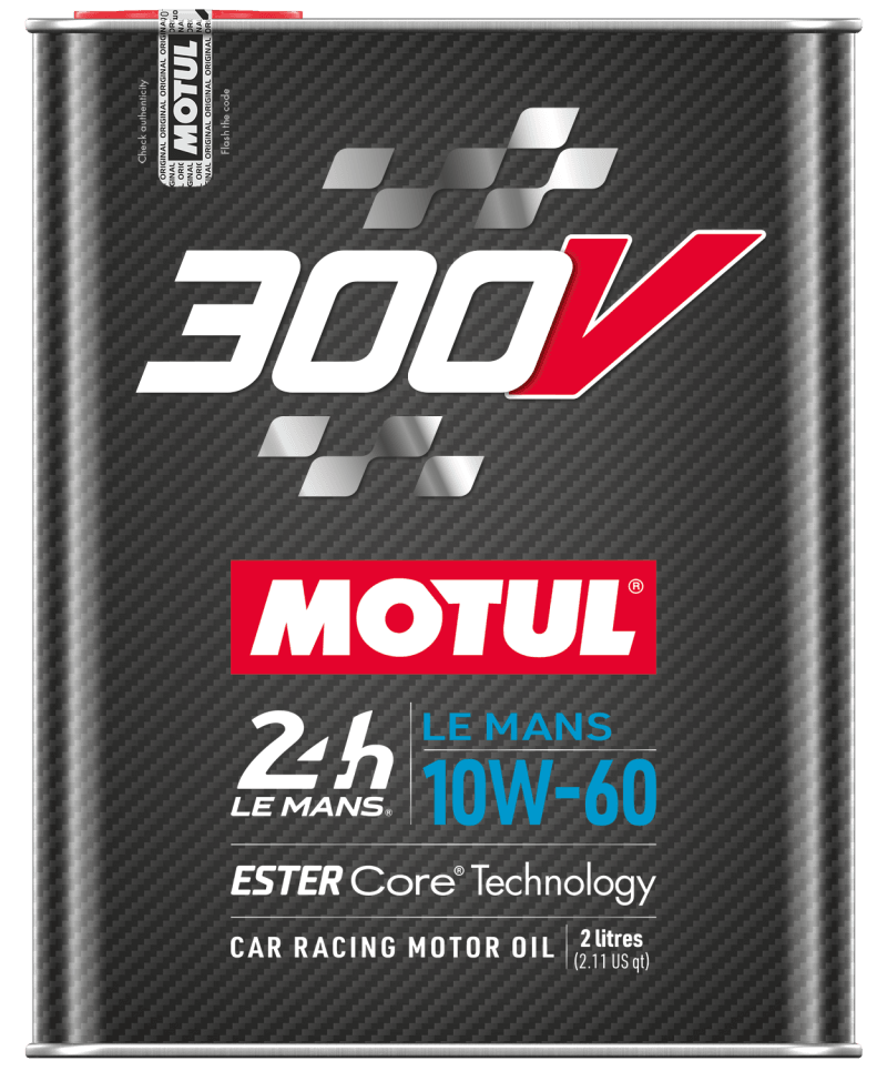 Motul 2L Synthetic-ester Racing Oil 300V Le Mans 10W60 10x2L - Siegewerks