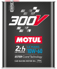 Load image into Gallery viewer, Motul 2L Synthetic-ester Racing Oil 300V Le Mans 10W60 10x2L - Siegewerks