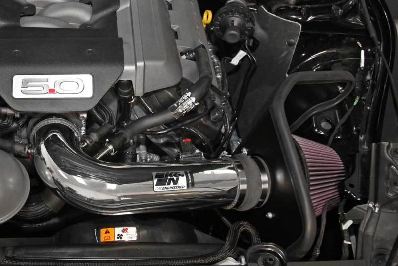 K&N 2015 Ford Mustang GT 5.0L V8 Typhoon Intake Kit