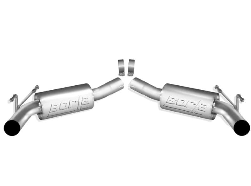 Borla 2010 Camaro 6.2L ATAK Exhaust System w/o Tips works With Factory Ground Effects Package (rear - Siegewerks