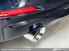 Load image into Gallery viewer, AWE Tuning BMW F30 320i Touring Exhaust &amp; Performance Mid Pipe - Chrome Silver Tip (102mm) - Siegewerks