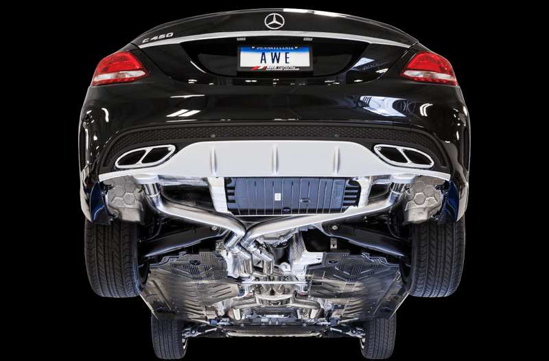 AWE Tuning Mercedes-Benz W205 C450 AMG / C400 Track Edition Exhaust - Siegewerks