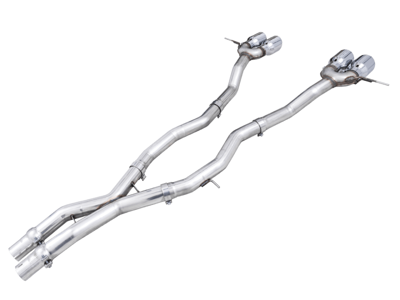AWE Track Edition Catback Exhaust for BMW G8X M3/M4 - Chrome Silver Tips - Siegewerks