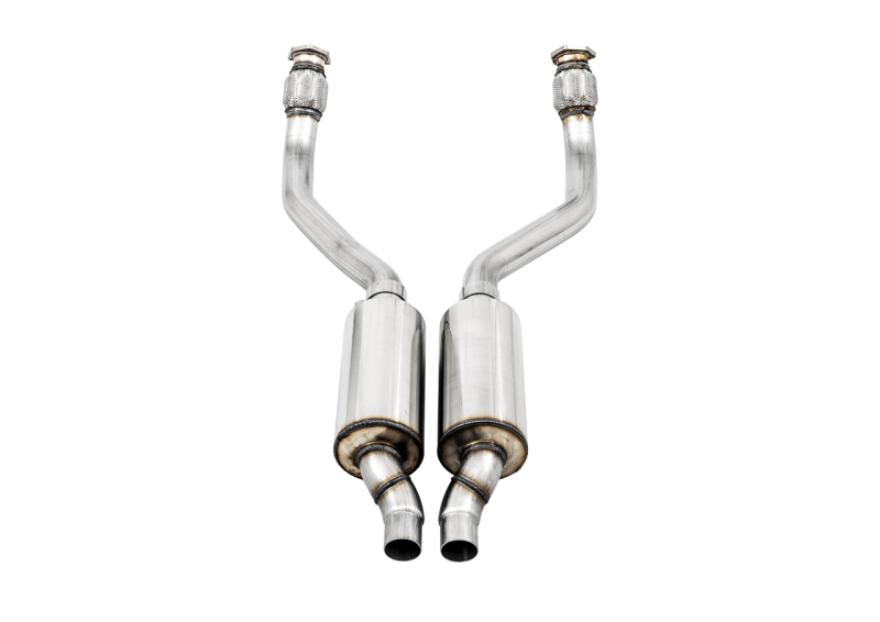 AWE Tuning Audi B8 / C7 3.0T Resonated Downpipes for S4 / S5 / A6 / A7 - Siegewerks