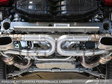 Load image into Gallery viewer, AWE Tuning 991 Carrera Performance Exhaust - Use Stock Tips - Siegewerks