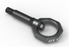Load image into Gallery viewer, aFe Control Front Tow Hook Grey BMW F-Chassis 2/3/4/M