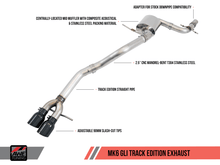 Load image into Gallery viewer, AWE Tuning Mk6 GLI 2.0T - Mk6 Jetta 1.8T Track Edition Exhaust - Diamond Black Tips - Siegewerks