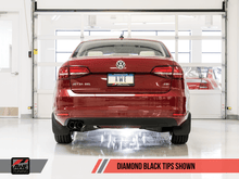 Load image into Gallery viewer, AWE Tuning Mk6 GLI 2.0T - Mk6 Jetta 1.8T Touring Edition Exhaust - Diamond Black Tips - Siegewerks