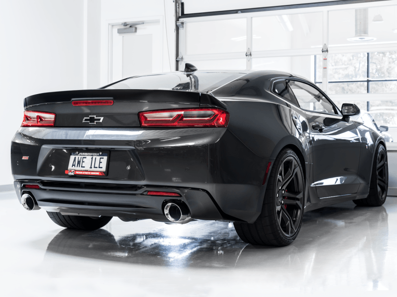 AWE Tuning 16-18 Chevrolet Camaro SS Axle-back Exhaust - Touring Edition (Chrome Silver Tips) - Siegewerks