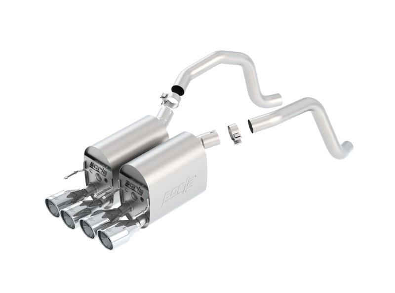 Borla 05-08 Corvette Coupe/Conv 6.0L/6.2L 8cyl 6spd RWD Touring SS Exhaust (rear section only) - Siegewerks