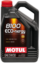 Load image into Gallery viewer, Motul 5L Synthetic Engine Oil 8100 5W30 ECO-NERGY - Ford 913C - Siegewerks