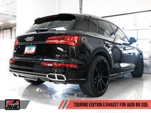 Load image into Gallery viewer, AWE Tuning Audi B9 SQ5 Resonated Touring Edition Cat-Back Exhaust - No Tips (Turn Downs) - Siegewerks