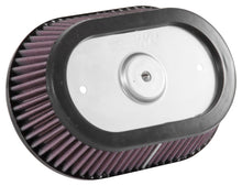 Load image into Gallery viewer, K&amp;N Universal Custom Air Filter - Oval Shape 9.313in OD / 2.375 Height