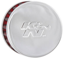 Load image into Gallery viewer, K&amp;N Steel Base Chrome Top Crankcase Vent Filter 1/2in. Vent / 2in. OD / 1-1/2in. Height