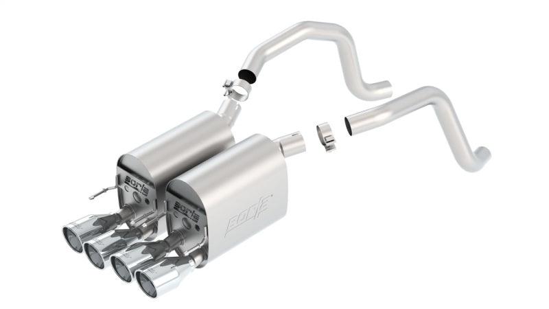 Borla 05-08 Corvette Coupe/Conv 6.0L/6.2L 8cyl 6spd RWD Touring SS Exhaust (rear section only) - Siegewerks