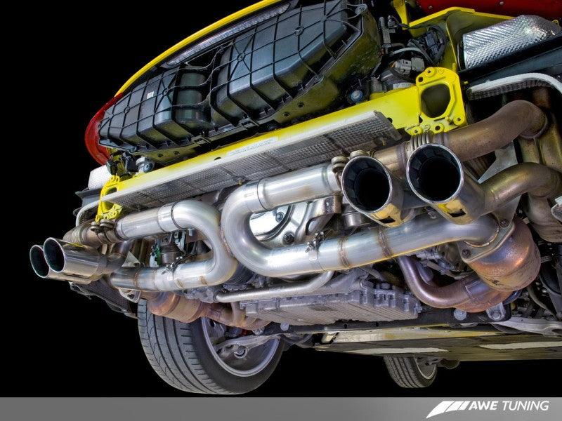 AWE Tuning Porsche 991 SwitchPath Exhaust for Non-PSE Cars (no tips) - Siegewerks