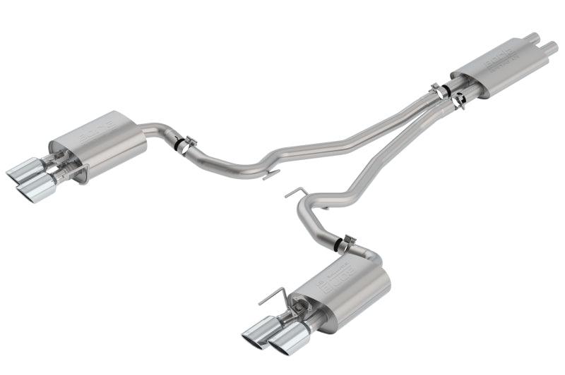Borla 2018-2022 Ford Mustang GT Cat-Back Exhaust System Touring- Rolled Polished Tips - Siegewerks