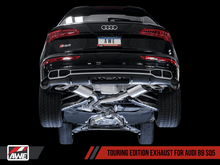 Load image into Gallery viewer, AWE Tuning Audi B9 SQ5 Non-Resonated Touring Edition Cat-Back Exhaust - No Tips (Turn Downs) - Siegewerks