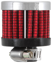Load image into Gallery viewer, K&amp;N .315/.431 Flange 1 3/8 inch OD 1.5 inch H Clamp On Crankcase Vent Filter