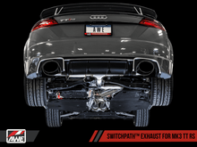 Load image into Gallery viewer, AWE Tuning 18-19 Audi TT RS 2.5L Turbo Coupe 8S/MK3 SwitchPath Exhaust w/Diamond Black RS-Style Tips - Siegewerks