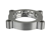 Load image into Gallery viewer, aFe 11-14 Ford Mustang/ 11-14 Ford F-150 V6 3.7L Silver Bullet Throttle Body Spacer - Silver