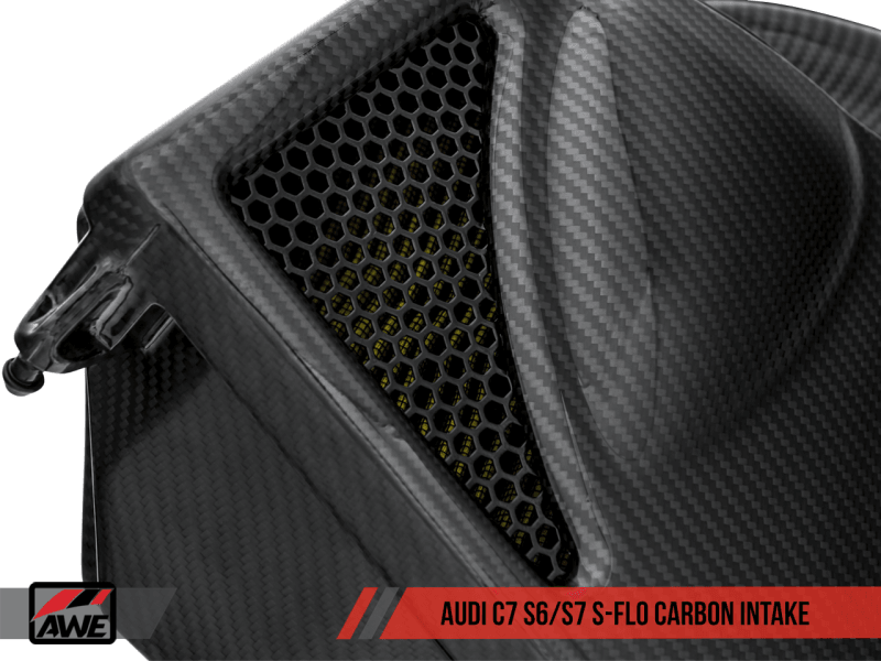 AWE Tuning Audi C7 S6 / S7 4.0T S-FLO Carbon Intake V2 - Siegewerks