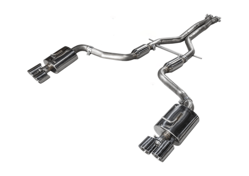 AWE Tuning Panamera 2/4 Track Edition Exhaust (2014+) - w/Chrome Silver Tips - Siegewerks
